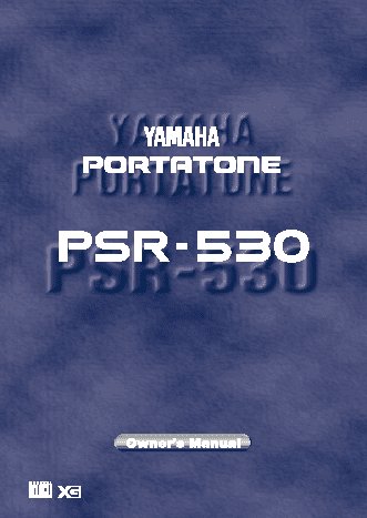 YAMAHA PSR-530
