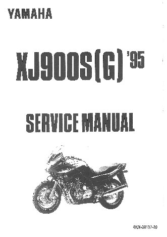 YAMAHA XJ900S (G) (1995)