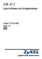 ZYXEL EM-412