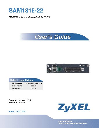 ZYXEL IES-1000 EE