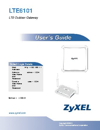 ZYXEL LTE6101
