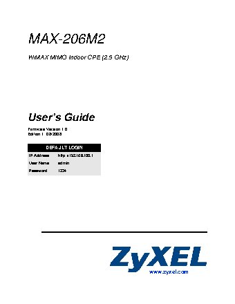 ZYXEL MAX-206M2