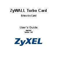 ZYXEL ZyWALL Turbo Suite