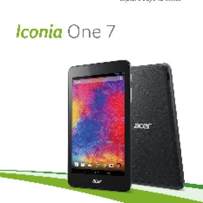 ACER Iconia One B1-750 16Gb