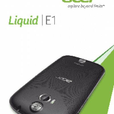 ACER Liquid E1 V360 dual SIM