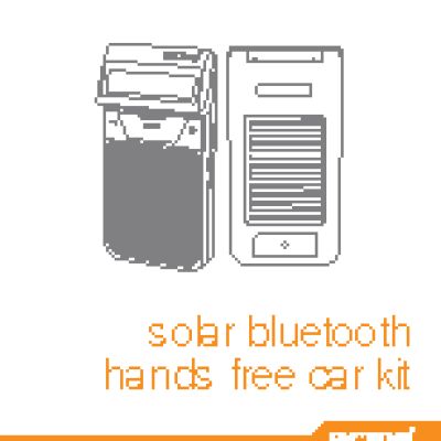 ACME BTC500 solar Bluetooth handsfree car kit