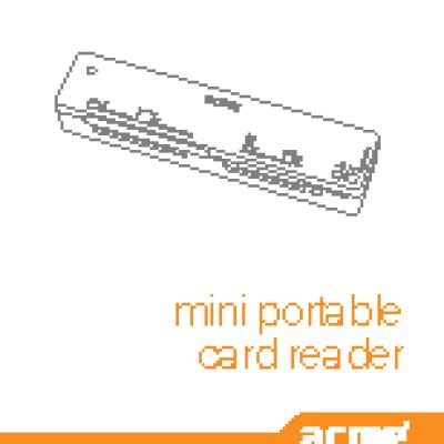 ACME CR03 universal USB 2.0 Card reader