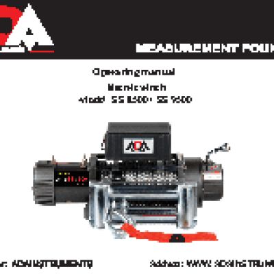 ADA WINCH SS 8500 (OFF ROAD)