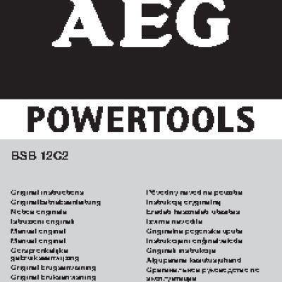 AEG BSB 12C2 Li-202B