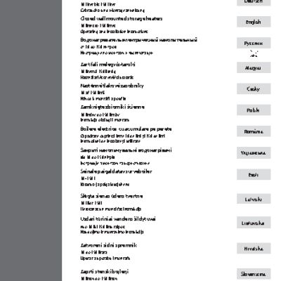 AEG EWH 30 / 50 / 80 Comfort (N)