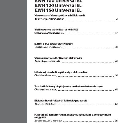 AEG EWH 100 Universal EL