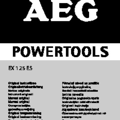AEG EX 125 ES