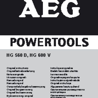 AEG HG600V