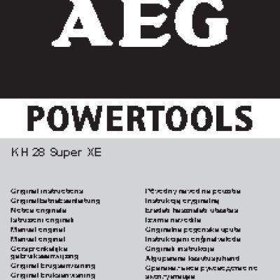 AEG KH 28 Super XE