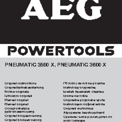 AEG PN 3500 X