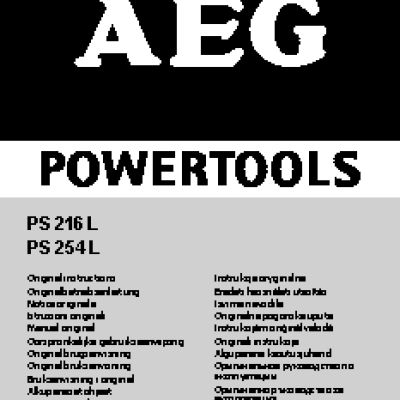 AEG PS 254 L