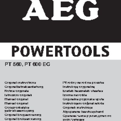 AEG PT 600 EC