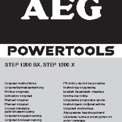 AEG STEP 1200 BX