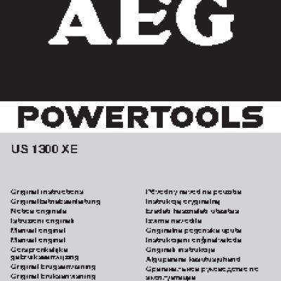 AEG US 1300 XE