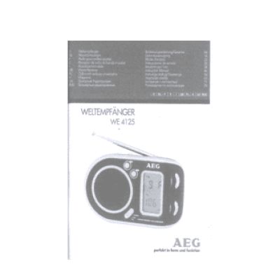 AEG WE 4125