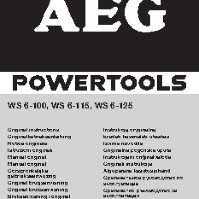 AEG WS 6-115