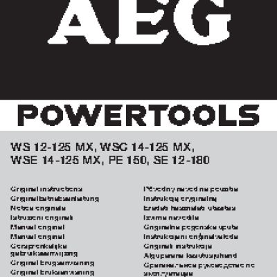 AEG PE 150