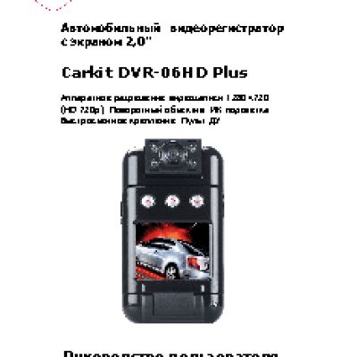 AIKITEC Carkit DVR-06HD Plus