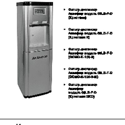 АКВАФОР GX60LB-F-D Кристалл ЭКО