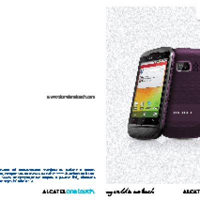 ALCATEL ONE TOUCH MIX 918