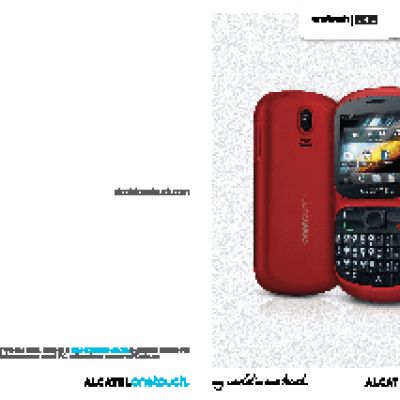 ALCATEL ONETOUCH 803/803D