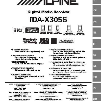 ALPINE iDA-X305S