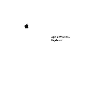 APPLE Wireless Keyboard MC184tooth (MC184RS/B)