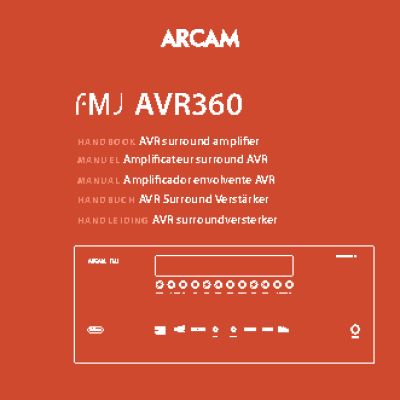 ARCAM AVR360