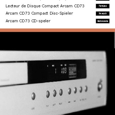 ARCAM DiVA CD73 (T)