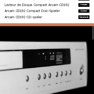 ARCAM DiVA CD 192