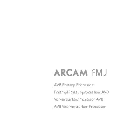 ARCAM FMJ AV8