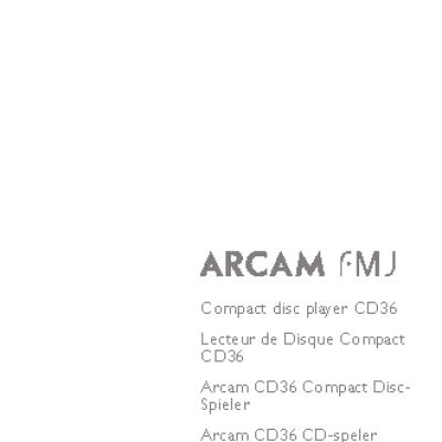 ARCAM FMJ CD36