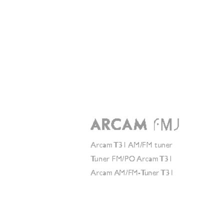 ARCAM FMJ T31