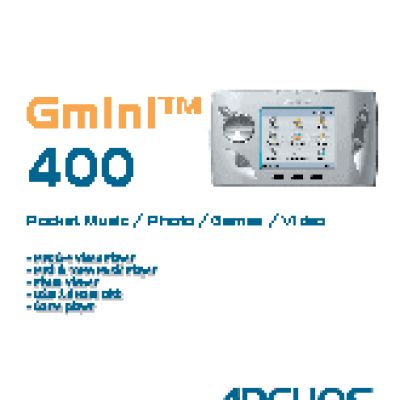 ARCHOS GMINI 400