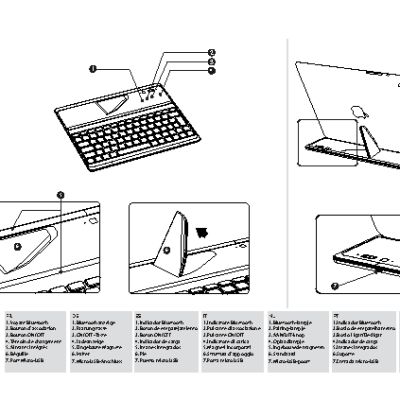 ARCHOS Ultrathin Bluetooth Keyboard for iPad