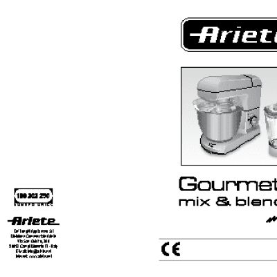 ARIETE 1596 Gourmet Professional Metal