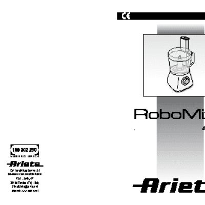 ARIETE 1784 Robomix Compact