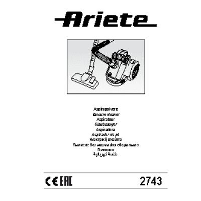 ARIETE 2743/00 ECO CYCLONE