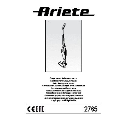 ARIETE HANDSTICK 2765 EVO
