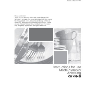 ASKO CW4924B