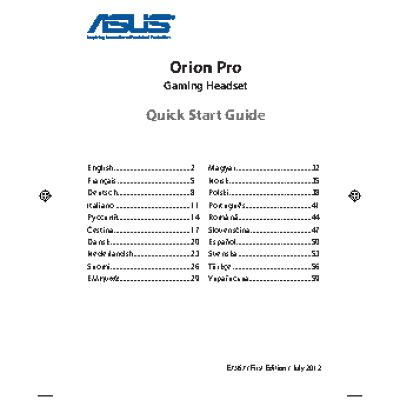 ASUS Orion PRO