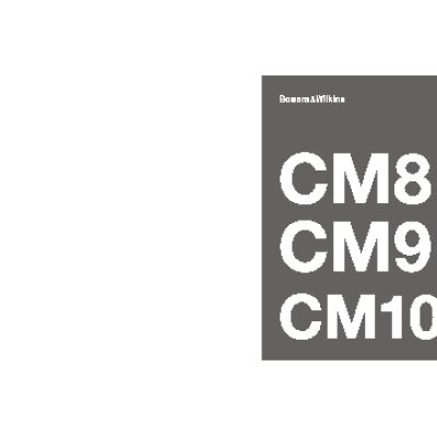 B&W CM9 S2