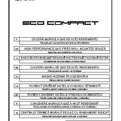 BAXI ECO5 Compact 18 F