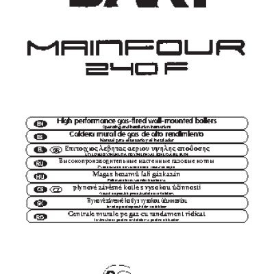 BAXI MAIN Four 240 F