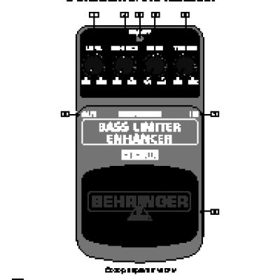 BEHRINGER BLE 100 BASS LIMITER/ENHANCER